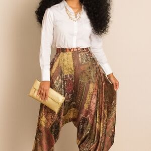 Fashion Nova Multicolor Wide Leg Pants